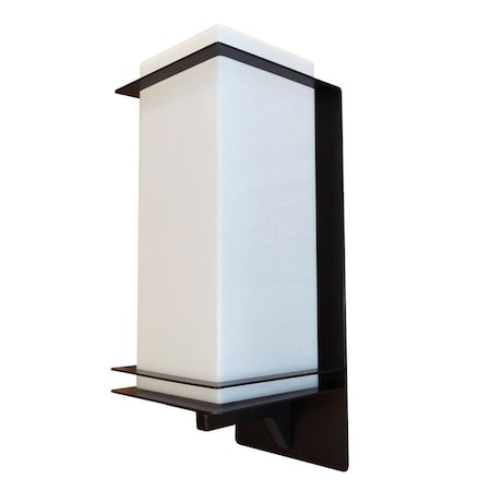 Special Lite Products Ventena Cast Aluminum Address Plaque with Brushed Aluminum Numbers - Bold Italic Font, Black SAP-4370-100-BLK